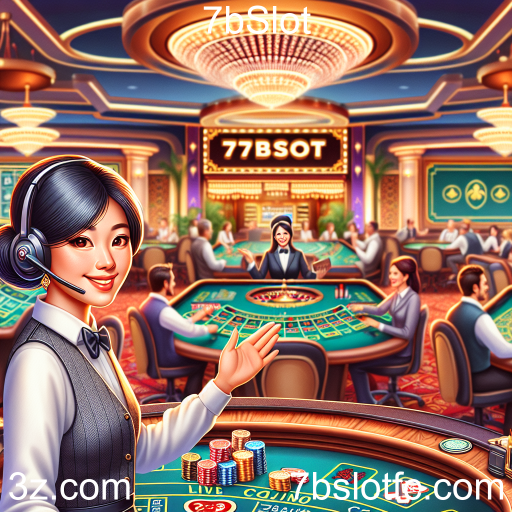 A Emoção do Casino Ao Vivo no 7bSlot